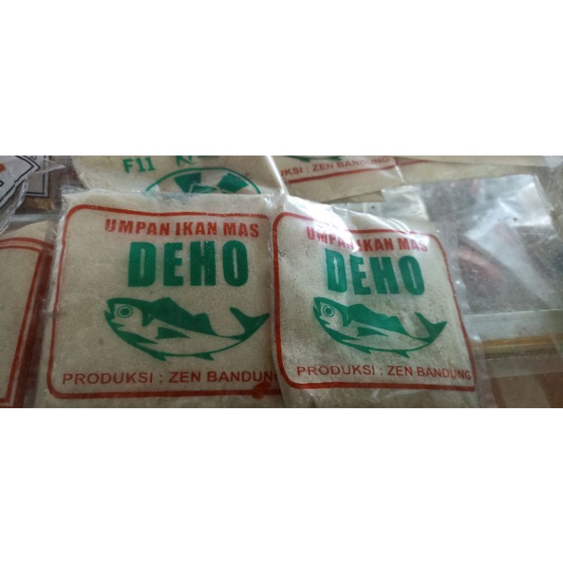 pelet/umpan serbuk  Deho