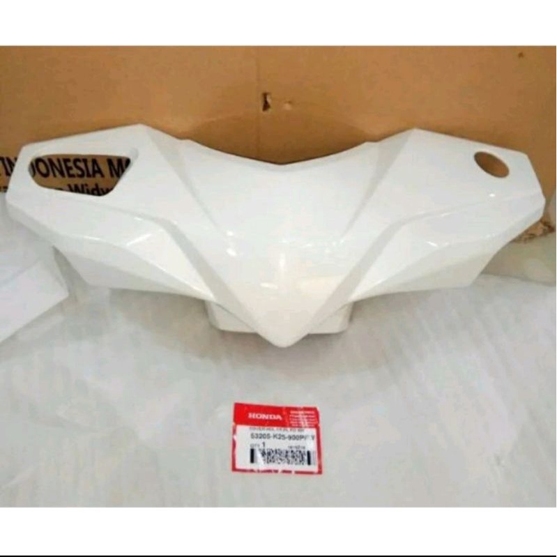 Batok lampu depan beat F1 K25-900 warna putih thn 2013 - 2014