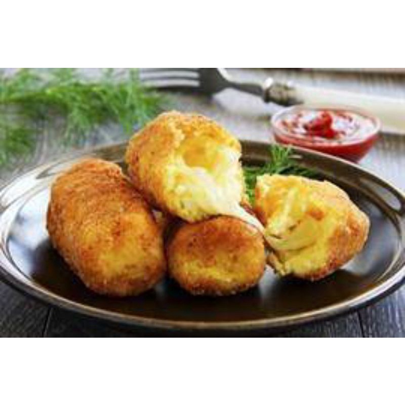 Kroket Kentang dengan Keju Mozarella 1kg