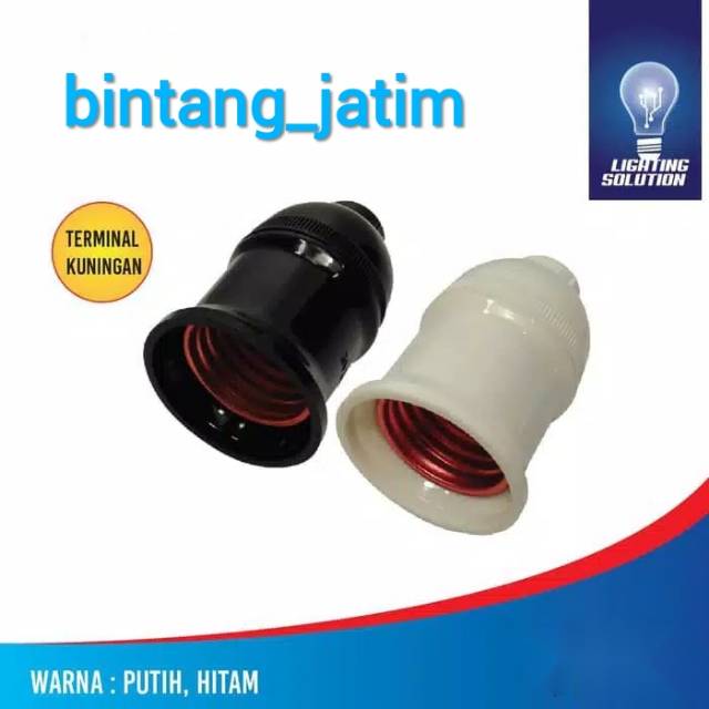 fitting gantung lampu e27/ fit gantung e27