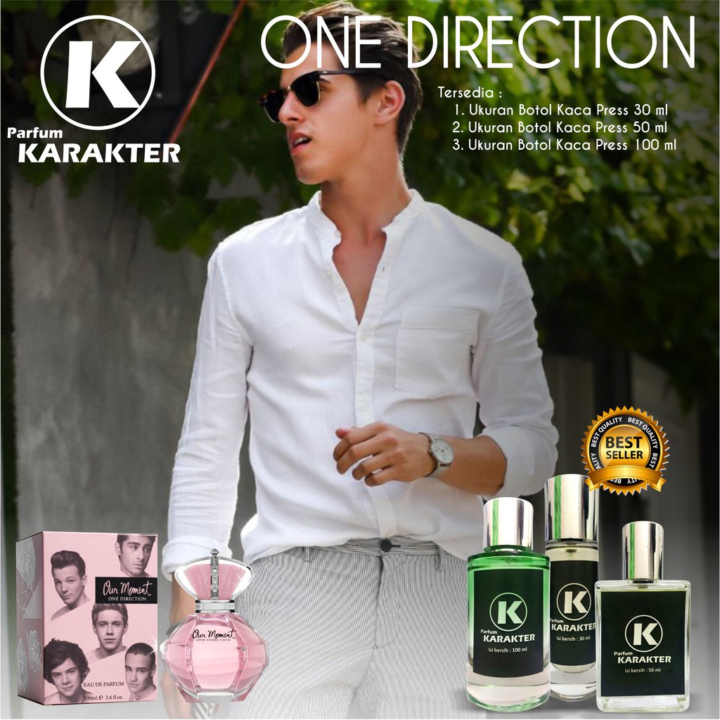 BEST SELLER - PARFUM COWOK AROMA ONE DIRECTION 30ML - ORIGINAL BIBIT PARFUM