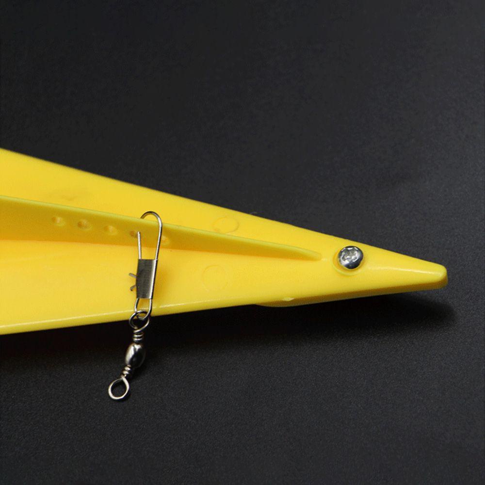 Suyo Papan Trolling Bahan Plastik Warna Kuning Untuk Memancing