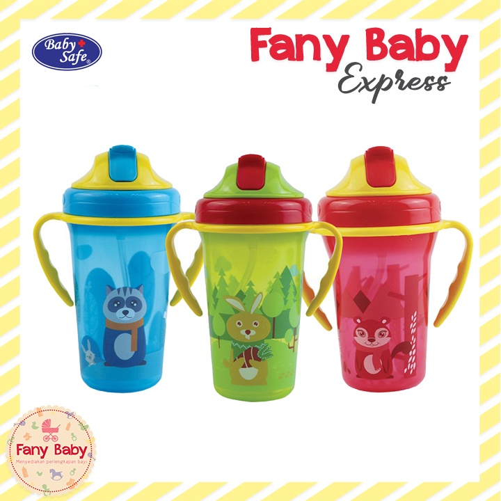 BABY SAFE STRAW CUP 300ML / JP020