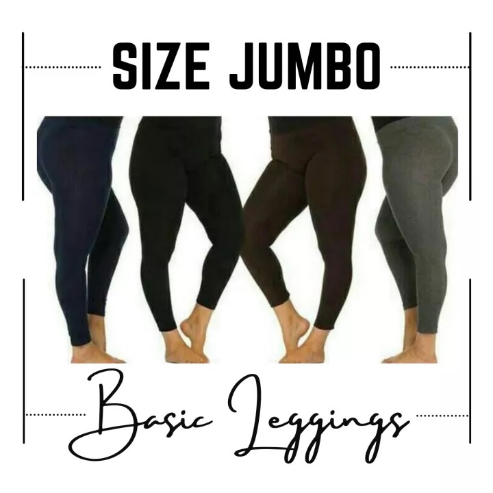 Legging wanita spandek premium standar jumbo bb 75-120kg