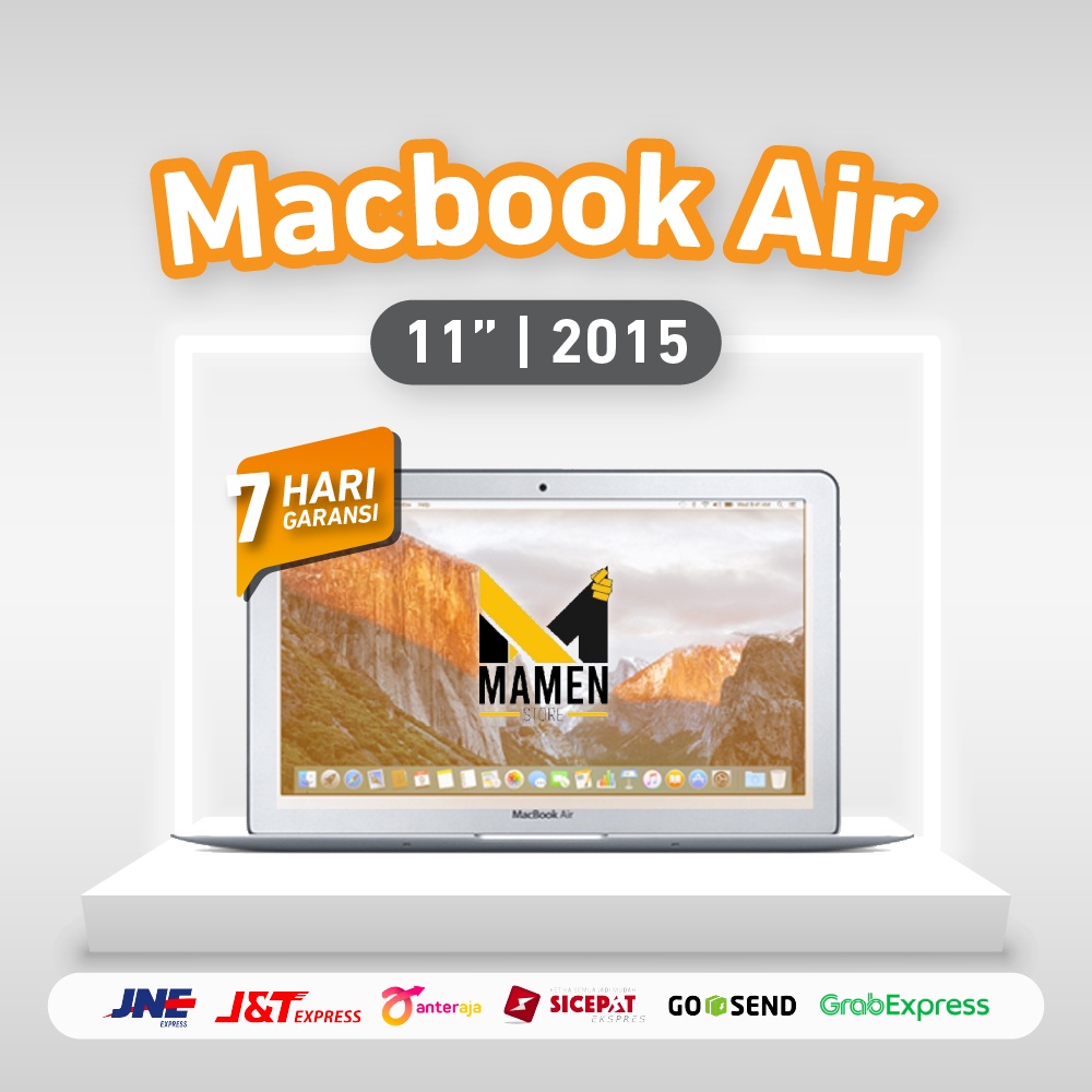 MACBOOK AIR 11" 2015 RAM 4 SSD 128 SECOND ORIGINAL