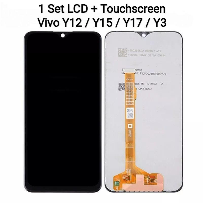 1 Set LCD+TS Vivo Y12 / Y15 / Y17 / Y3