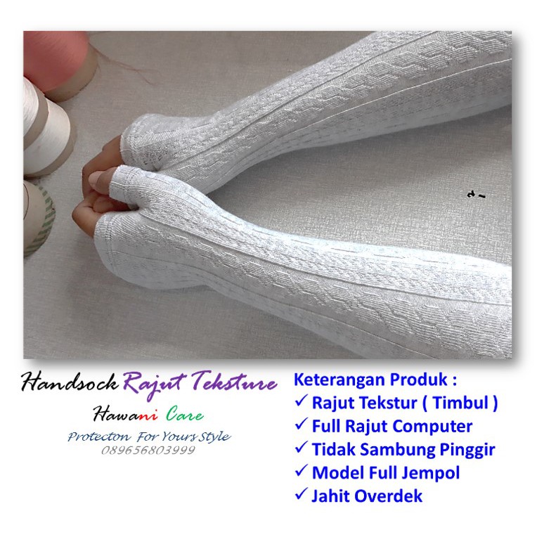 HANDSOCK TEKSTURE JEMPOL &quot; SUPERB &quot;