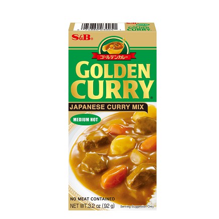 

S&B Golden Curry Sauce Mix Medium Hot - 92 gr