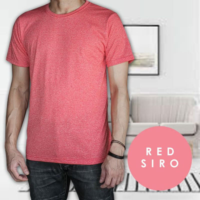 KAOS POLOS SIRO: CVC SIRO CHAMELEON 30S PREMIUM UNISEX