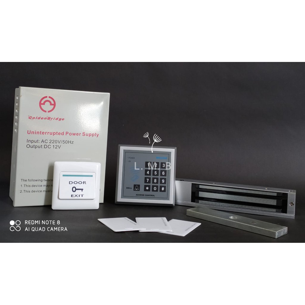Access Control RFID Kusen Kayu Aluminium