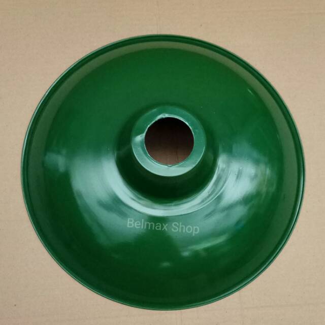 Kap Bulat Hijau / Kap Lampu Jalan / Tempat Lampu Jalan