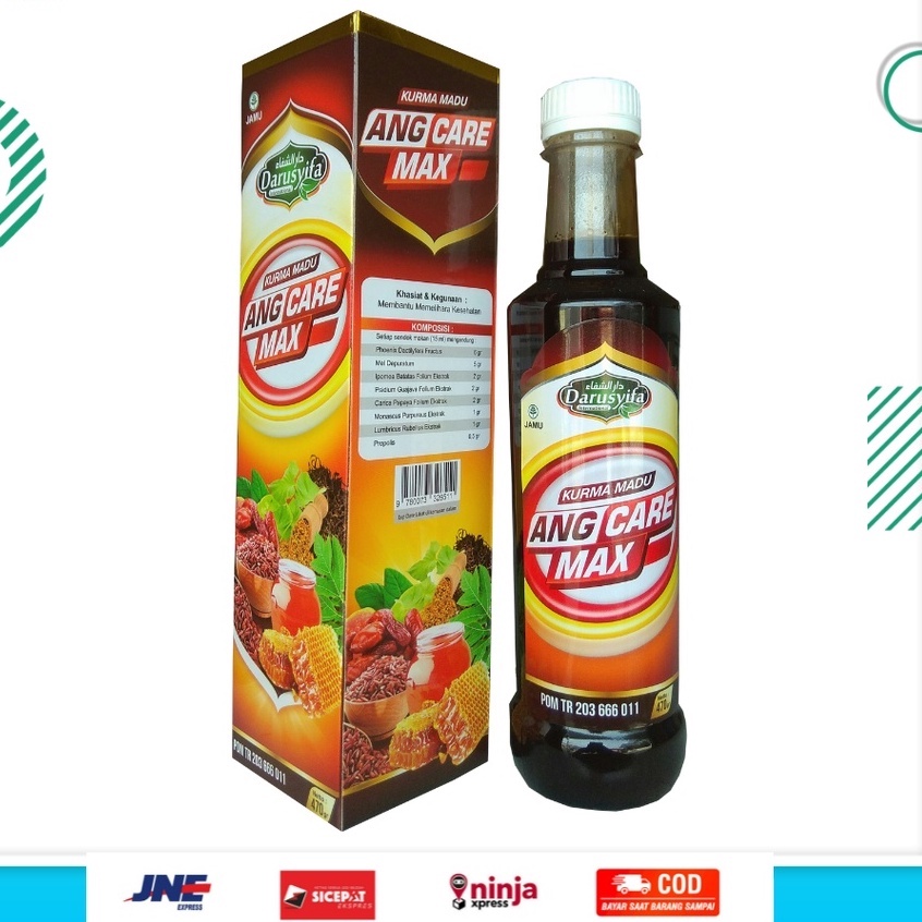 Sari Kurma Madu Angkak Angcare max Darusyifa Meningkatkan HB Trombosit mengatasi Anemia 470 gr