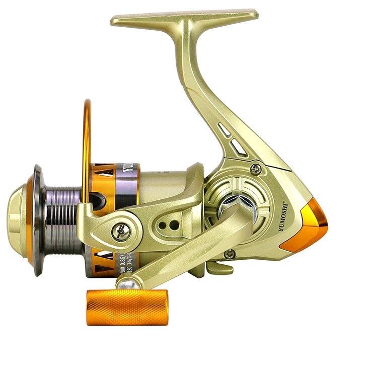 Free Packing YUMOSI reel ril pancing rill pancing JF3 JF5000 14 BB gulungan pancing murah katrol pan