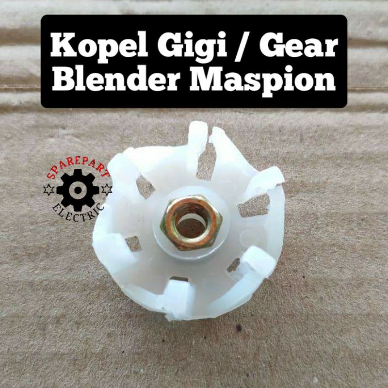 Jual KOPEL GIGI / GEAR PUTIH BLENDER MASPION Shopee Indonesia