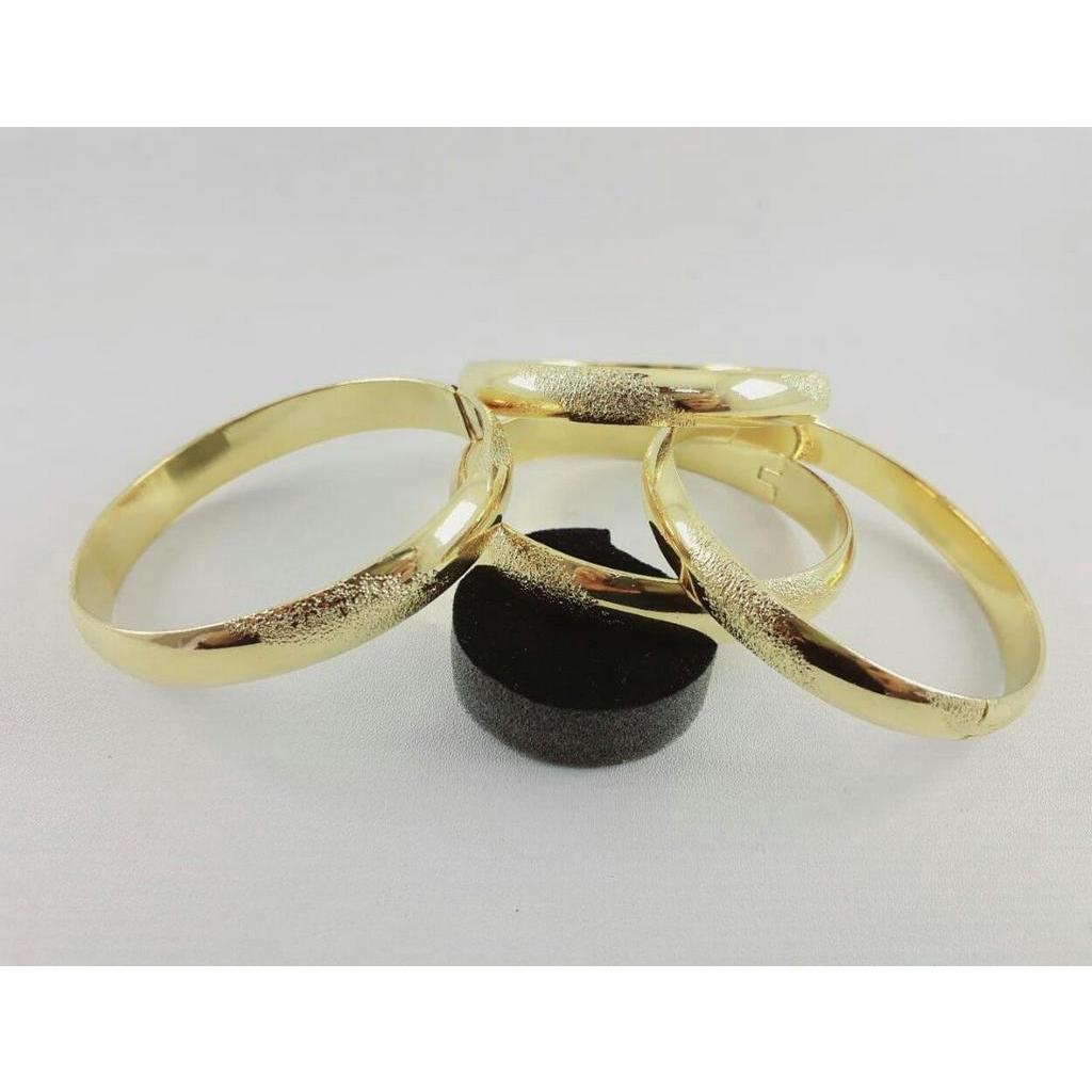 Gelang Tangan Wanita Bangkok Pasir Warna Emas 24k