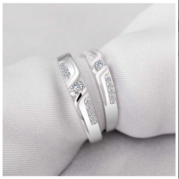 Cincin Kawin Couple, Perak, Palladium MODEL CINCIN KAWIN COUPLE PERAK MURNI