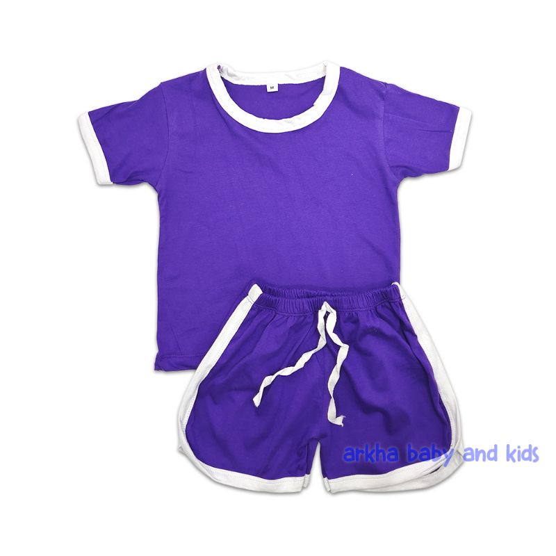 Set retro/setelan anak perempuan /setelan anak laki/kaos anak/baju anak