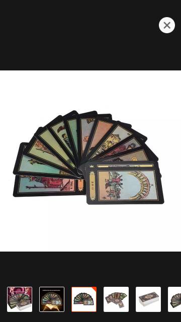 SET LENGKAP KARTU TAROT HOLOGRAM