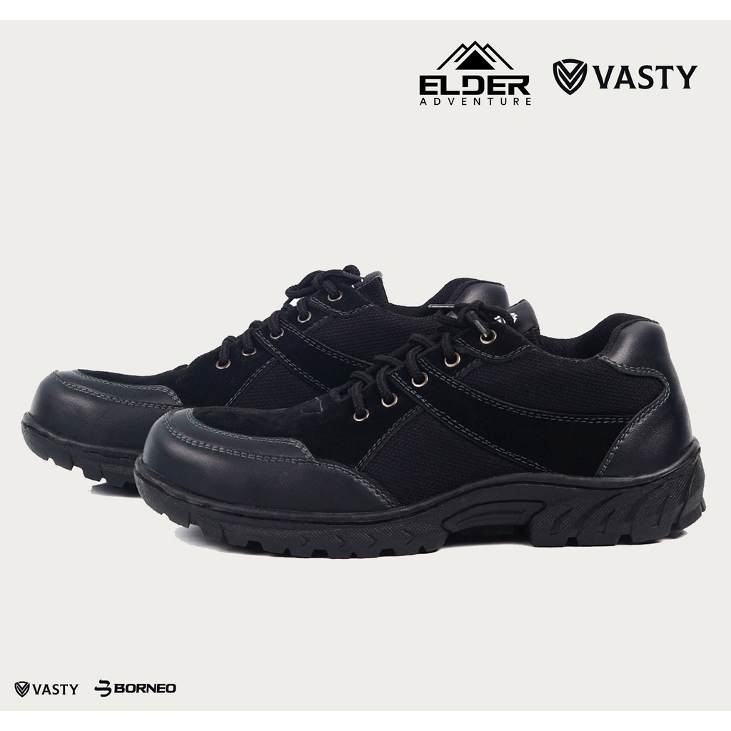 SEPATU SAFETY PRIA UJUNG BESI  VASTY El 03