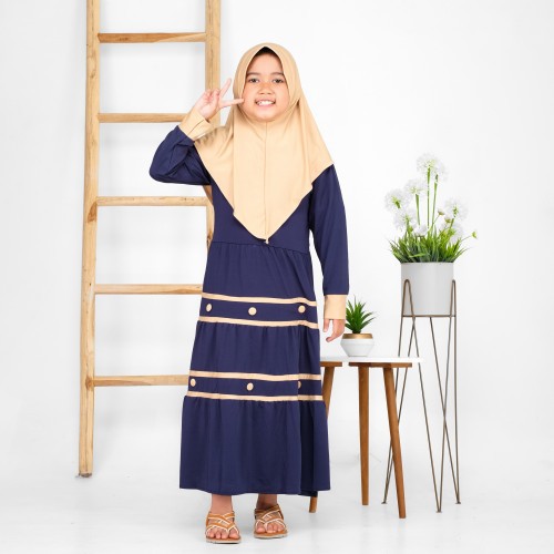Gamis anak perempuan / setelan gamis perempuan / baju gamis perempuan