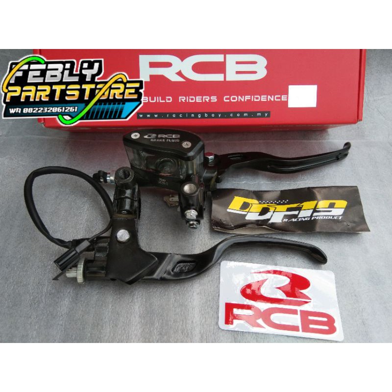 MASTER REM RCB OVAL 14MM SET HANDLE KOPLING DDF RX KING BEAT SCOOPY VARIO AEROX FU CBR NINJA R RR SS