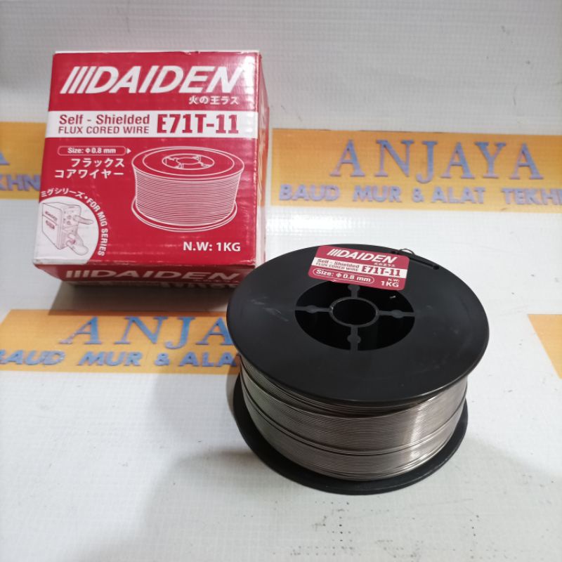 DAIDEN Kawat Flux Core 0.8 mm E71T-11
