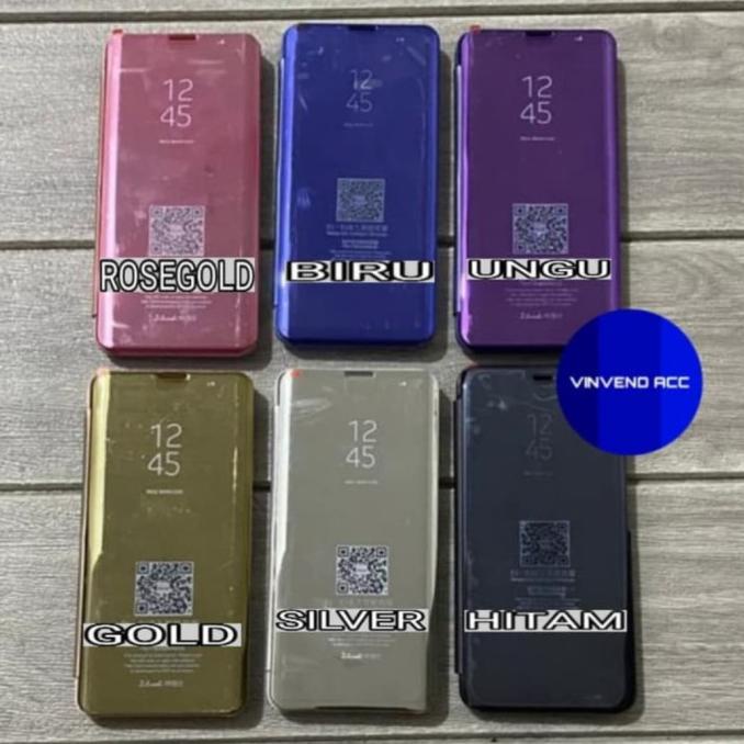 Flip Case Samsung Galaxy S7 S7flat S7 flat Clear View Standing Cover