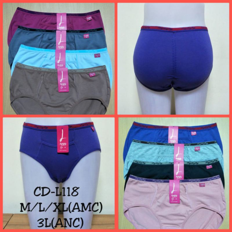 isi 12pc celana dalam lydyly L 118 size xxl
