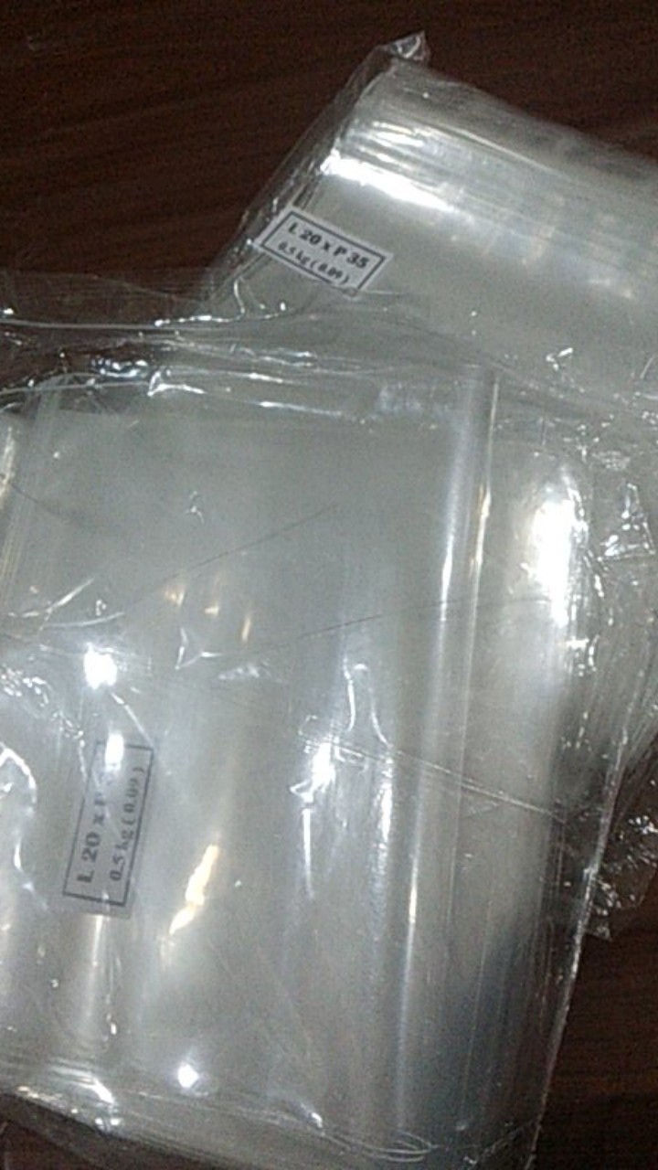 Plastik Klip Pp Tebal 90 Micron Uk. 25x35 (berat +/- 500gr)