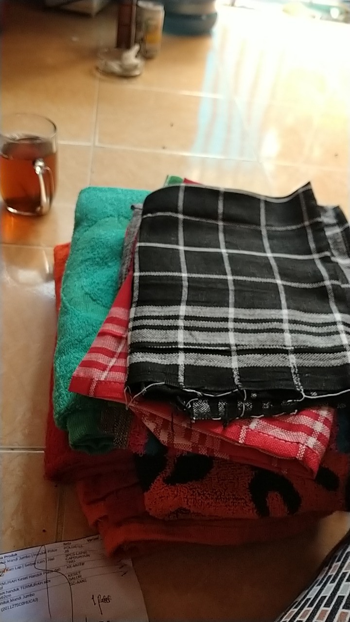 Termurah Keset Handuk Polos Dan Motif