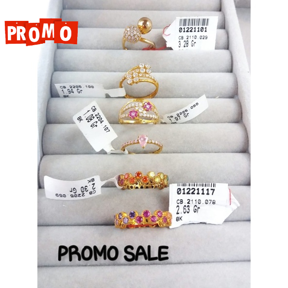 Cincin promo kadar 375/8k fashion termurah