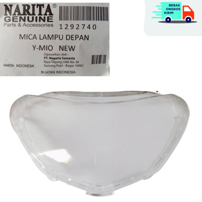 Mika mica kaca lampu depan Mio new sporty smile