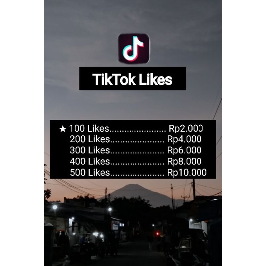 Tiktok Likes