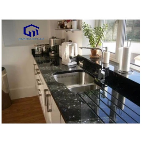Kitchen Set Granite | Emerald Blue Granite | Granit Import | Granit Slab | Blue Granite