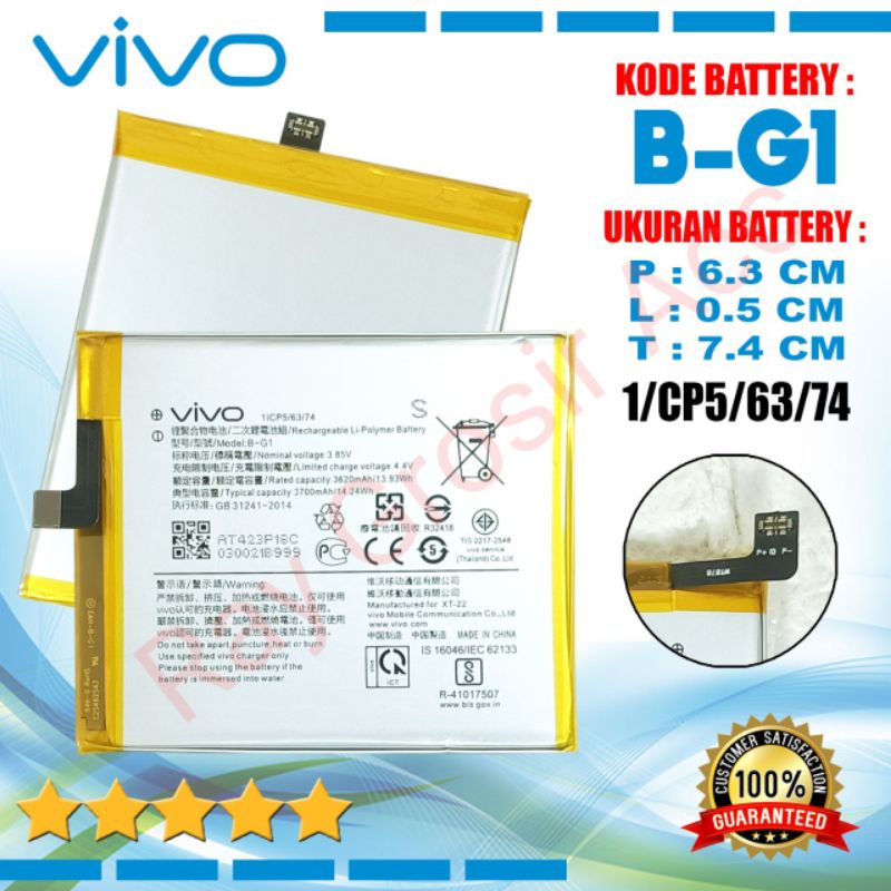 Baterai Original Vivo V15 Pro , 1818 BG1 B-G1