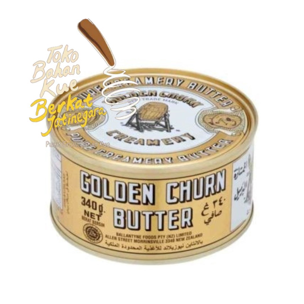 

BUTTER GOLDEN CHURN 340 GR PURE CREAMERY / MENTEGA GENTONG