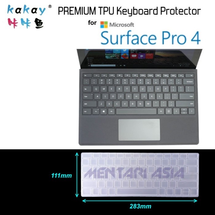 

Limited Keyboard Protector Surface Pro 4 : Kakay Premium Tpu