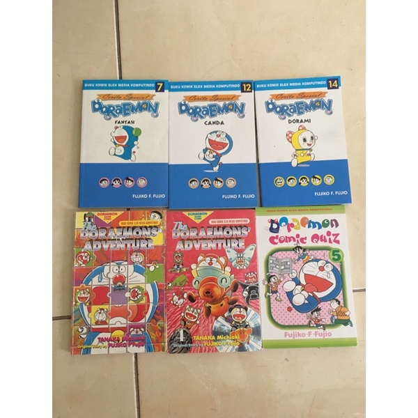 [Booked] Doraemon Comic 6 Pcs