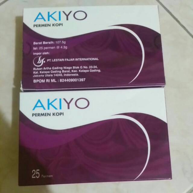 

Permen AKIYO Candy Distributor Resmi 1 Kotak Isi 25 Pcs Asli Original