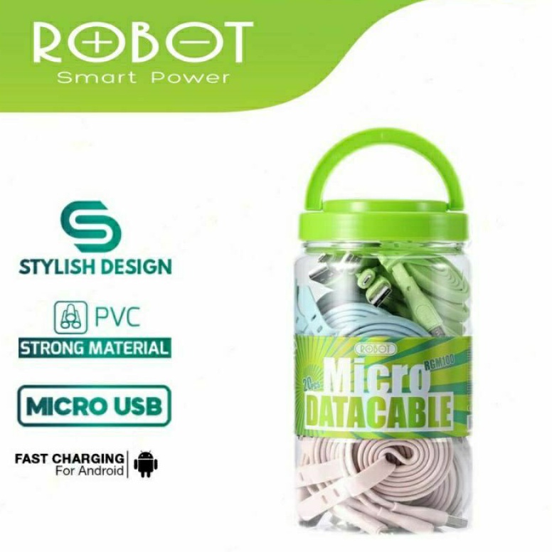 Kabel Data Robot RGM100 Kabel Data Micro USB ORIGINAL