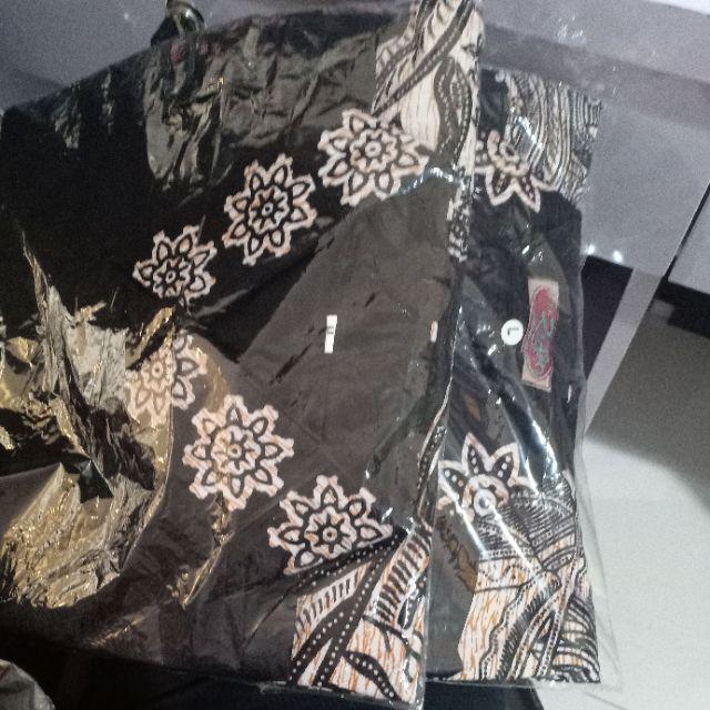 Diskon Bswart Batik Hrb026 Kenongo Hem Pendek Padi Pekalongan M L Xl Batik Pria Murah Modern