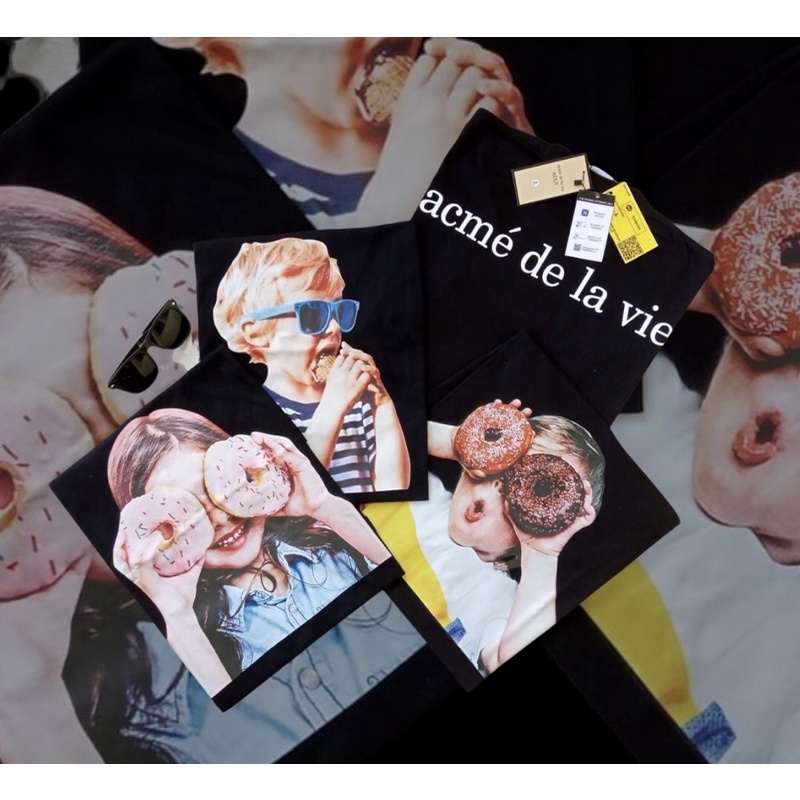 KAOS BAJU TSHIRT ADLV DONUT BOY GIRL PREMIUM TERLARIS