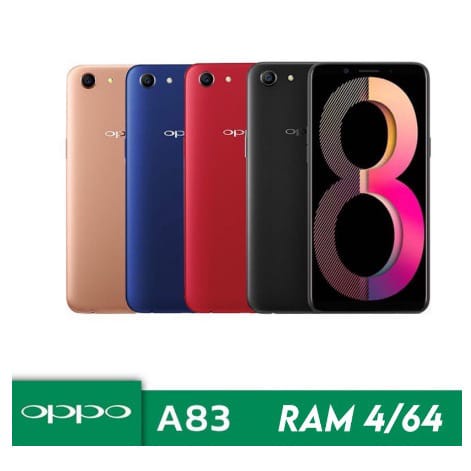 hp oppo A83 ram 4/64 4G LTE smartphone dual sim garansi 1 Tahun termurah