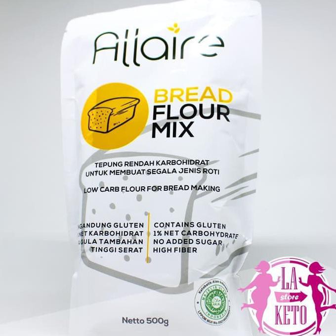 

Allaire Bread Flour 1000 Gr Tepung Roti Keto / Low Carb @1000Gram