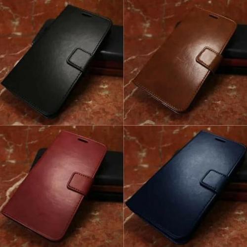 Case kulit flip wallet cover/ Sarung Dompet/ Redmi 8/8A/8APro