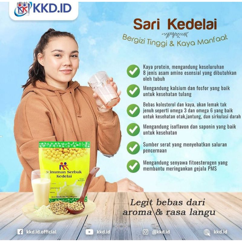 

Minuman Serbuk SARI KEDELAI
