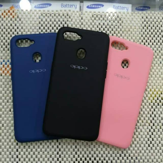 OPPO A5S A 5S - OPPO A7 RUBBER CASE SILIKON BACKCOVER SOFTCASE ORIGINAL