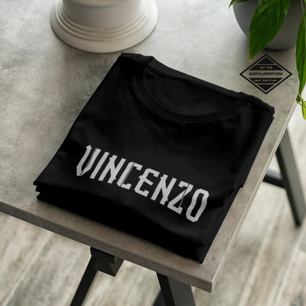 Kaos Drakor Vincenzo Song Joong Ki - KAOS TULISAN VINCENZO - Drama Song Jong ki - Kaos Drakor