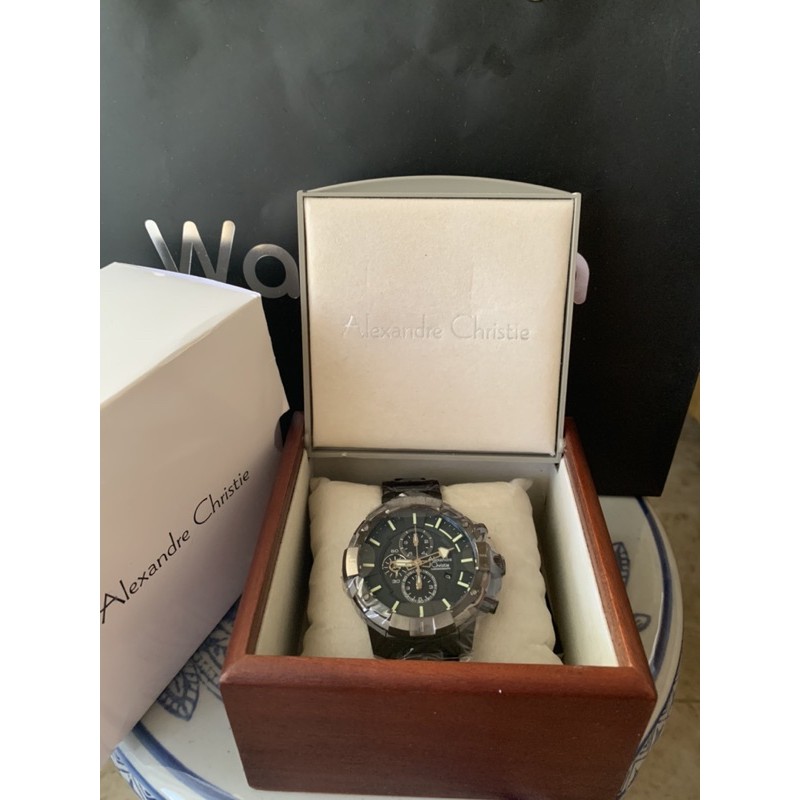[NEW] Alexandre Christie AC 6551 MC Chronograph Men Black