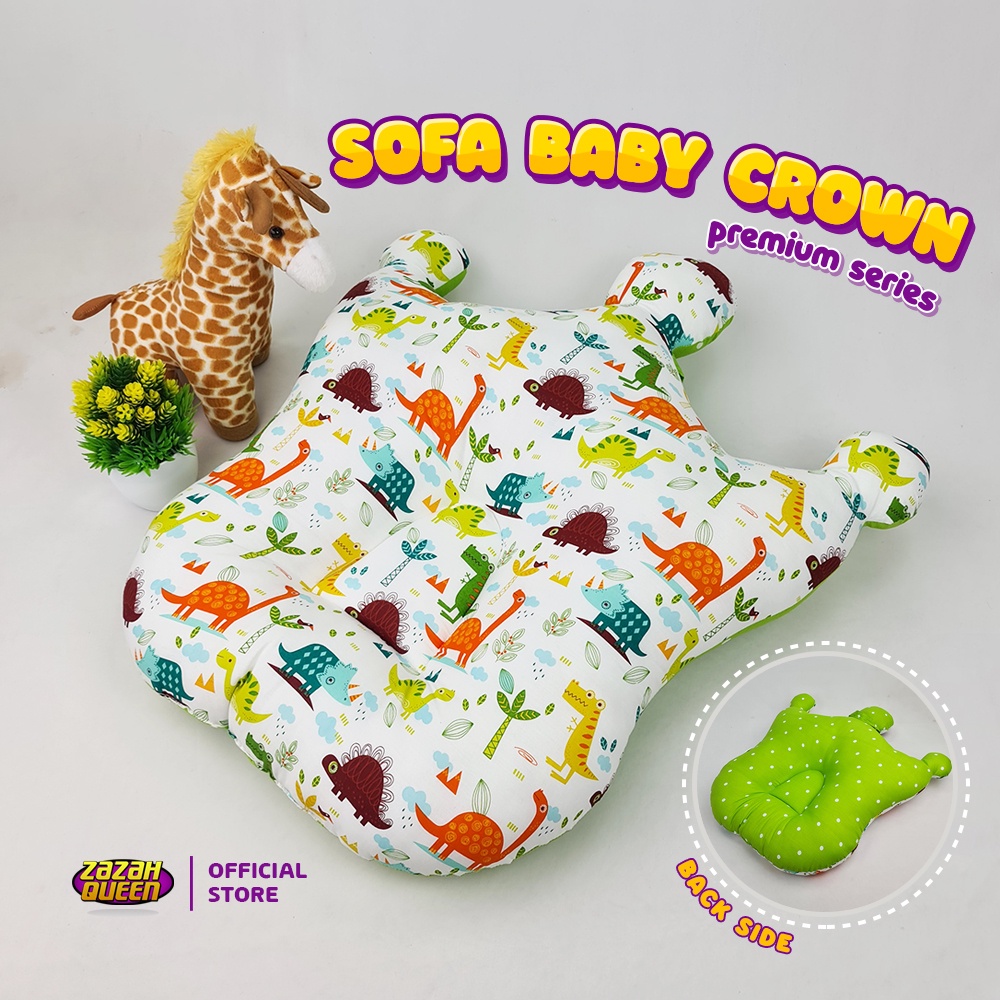 [JUMBO] Sofa Bayi Mahkota Raja / Kasur Bayi Empuk / Bantal bayi